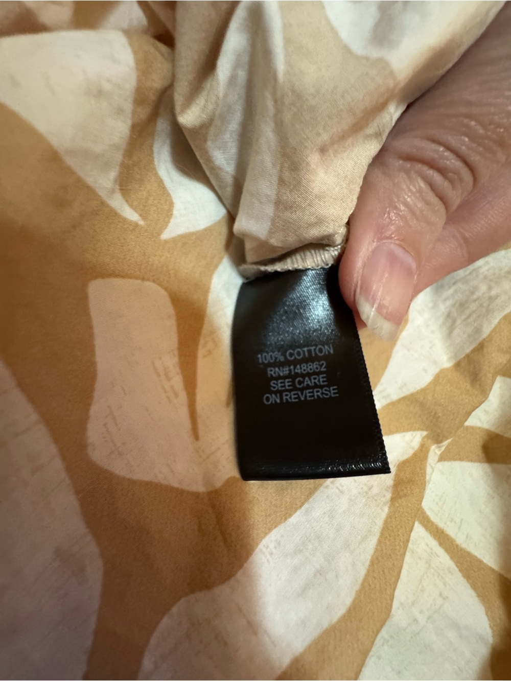 Torrid 2X Beige Tan White Leaf Print 100% Cotton Flowy Fit & Flare Dress - Picture 4 of 5